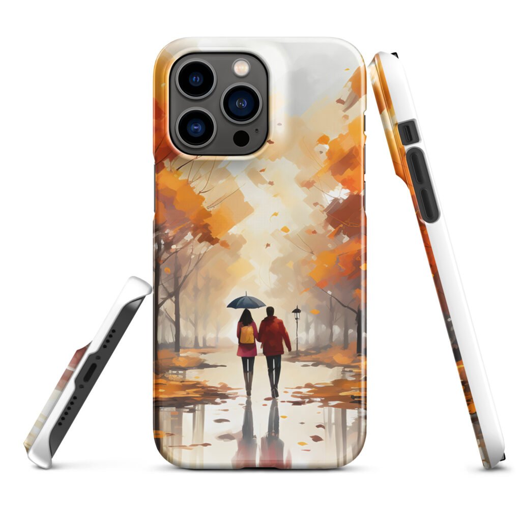 Autumn Street / Snap case for iPhone® USA